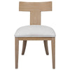 Uttermost Home Uttermost Idris Armless Chair, Natural
