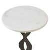 Uttermost Furniture Uttermost Ila Round White Drink Table