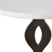 Uttermost Furniture Uttermost Ila Round White Drink Table