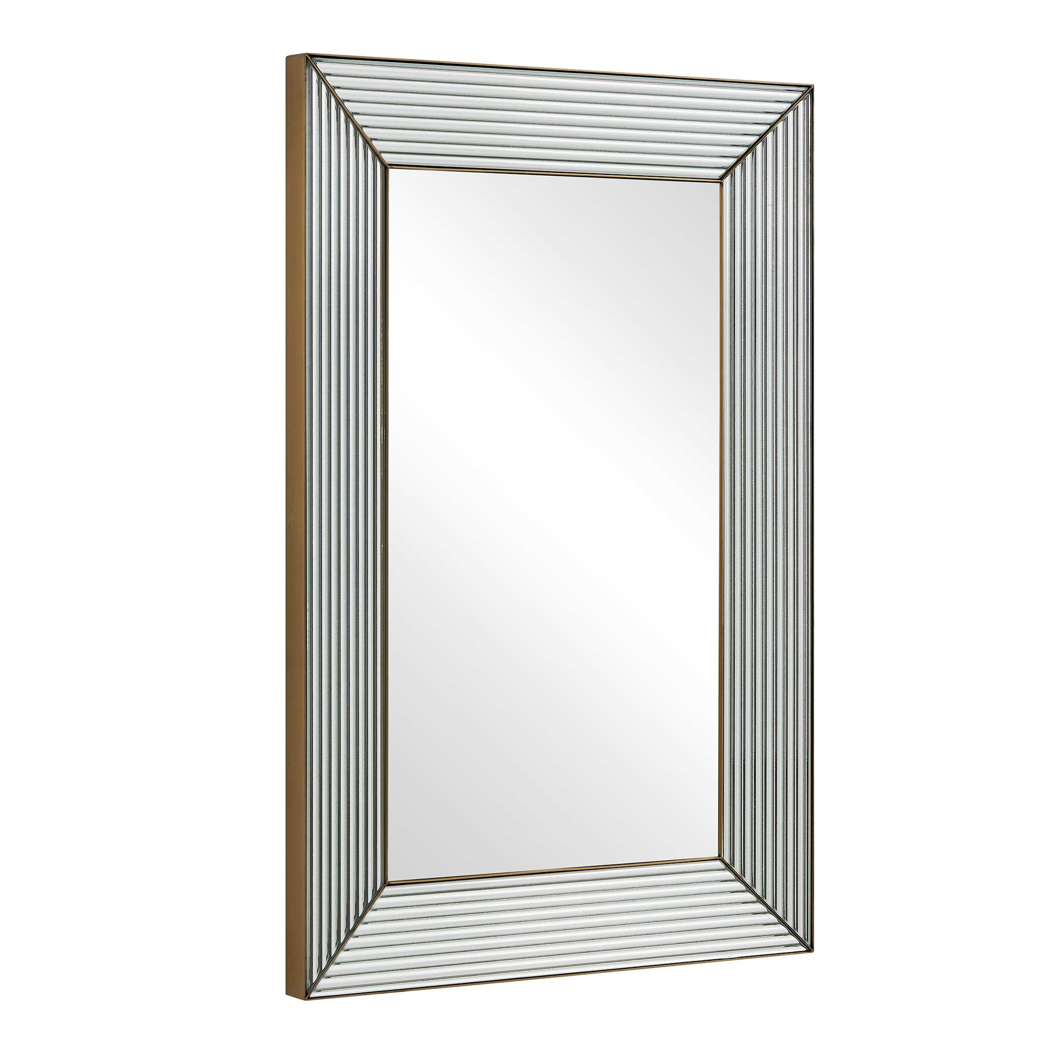 Uttermost Home Decor Uttermost Illuminate Antique Brass Mirror