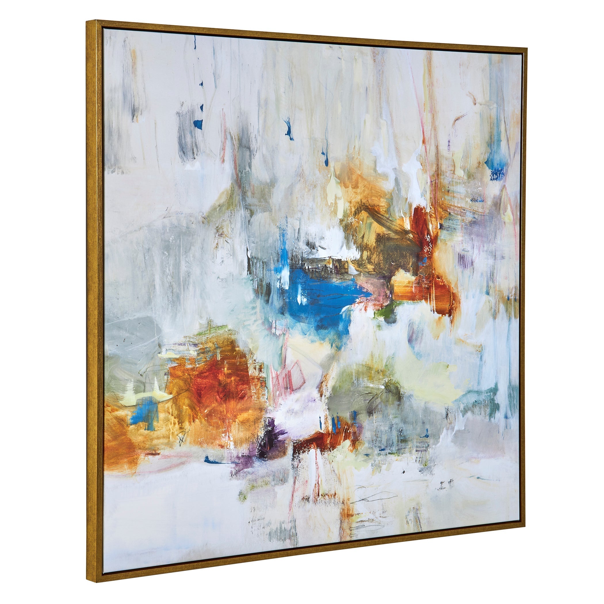 Uttermost Home Motor Freight - To be Quoted Uttermost In The Beginning Framed Abstract Art
