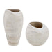 Uttermost Uttermost Inara Indoor-Outdoor White Vases Set/2