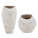 Uttermost Uttermost Inara Indoor-Outdoor White Vases Set/2