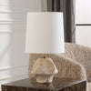 Uttermost Lighting Uttermost Indent Travertine Accent Lamp