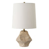 Uttermost Lighting Uttermost Indent Travertine Accent Lamp