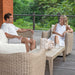 Uttermost Home Decor Uttermost Indoor-Outdoor Quarried Stone Candleholders, S/2