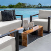 Uttermost Home Decor Uttermost Indoor-Outdoor Quarried Stone Candleholders, S/2