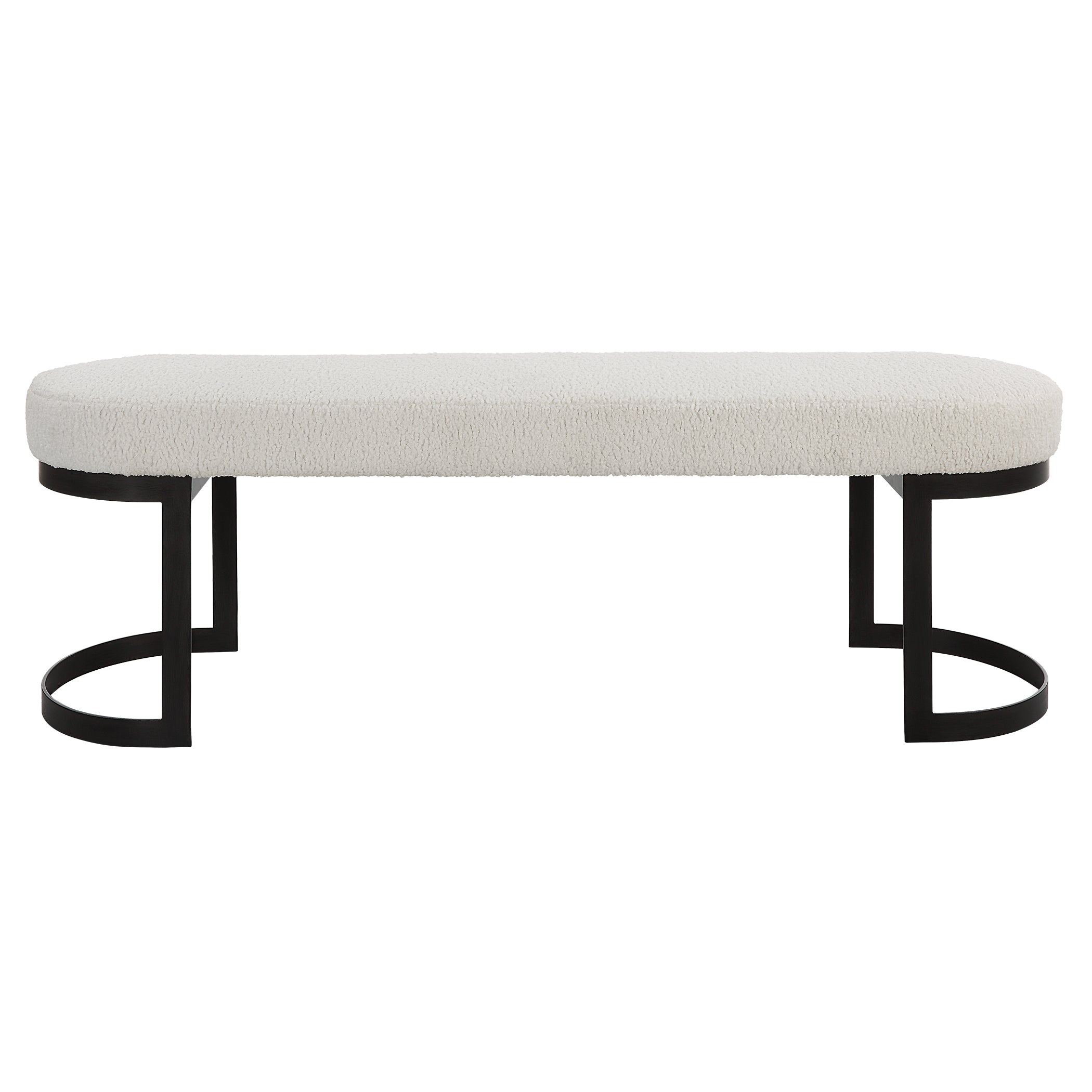Uttermost Home Decor Motor Freight - Est Rate Quoted Uttermost Infinity Black Bench