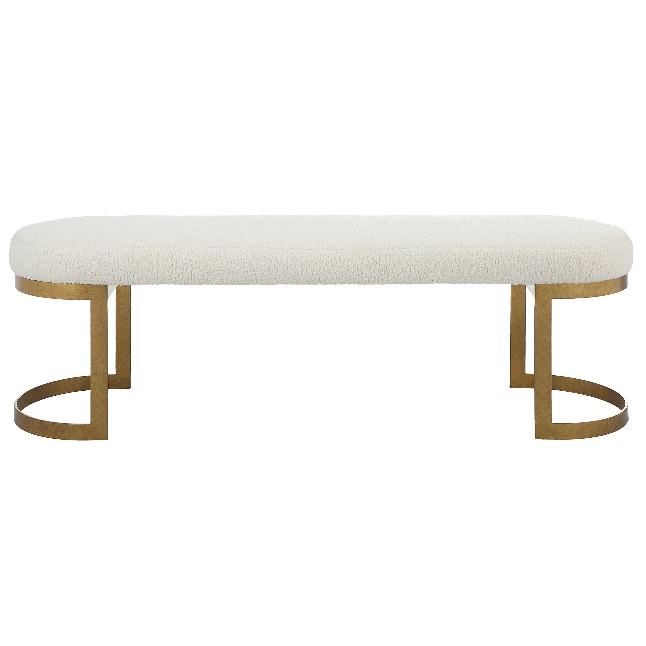 Uttermost Home Decor Uttermost Infinity Gold Bench