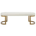 Uttermost Home Decor Uttermost Infinity Gold Bench