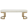 Uttermost Home Decor Uttermost Infinity Gold Bench