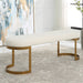 Uttermost Home Decor Uttermost Infinity Gold Bench