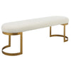 Uttermost Home Decor Uttermost Infinity Gold Bench