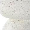 Uttermost Home Uttermost Inhale Cast White Accent Table