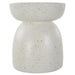 Uttermost Home Uttermost Inhale Cast White Accent Table