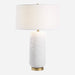 Uttermost Lighting Uttermost Iona White Glaze Table Lamp