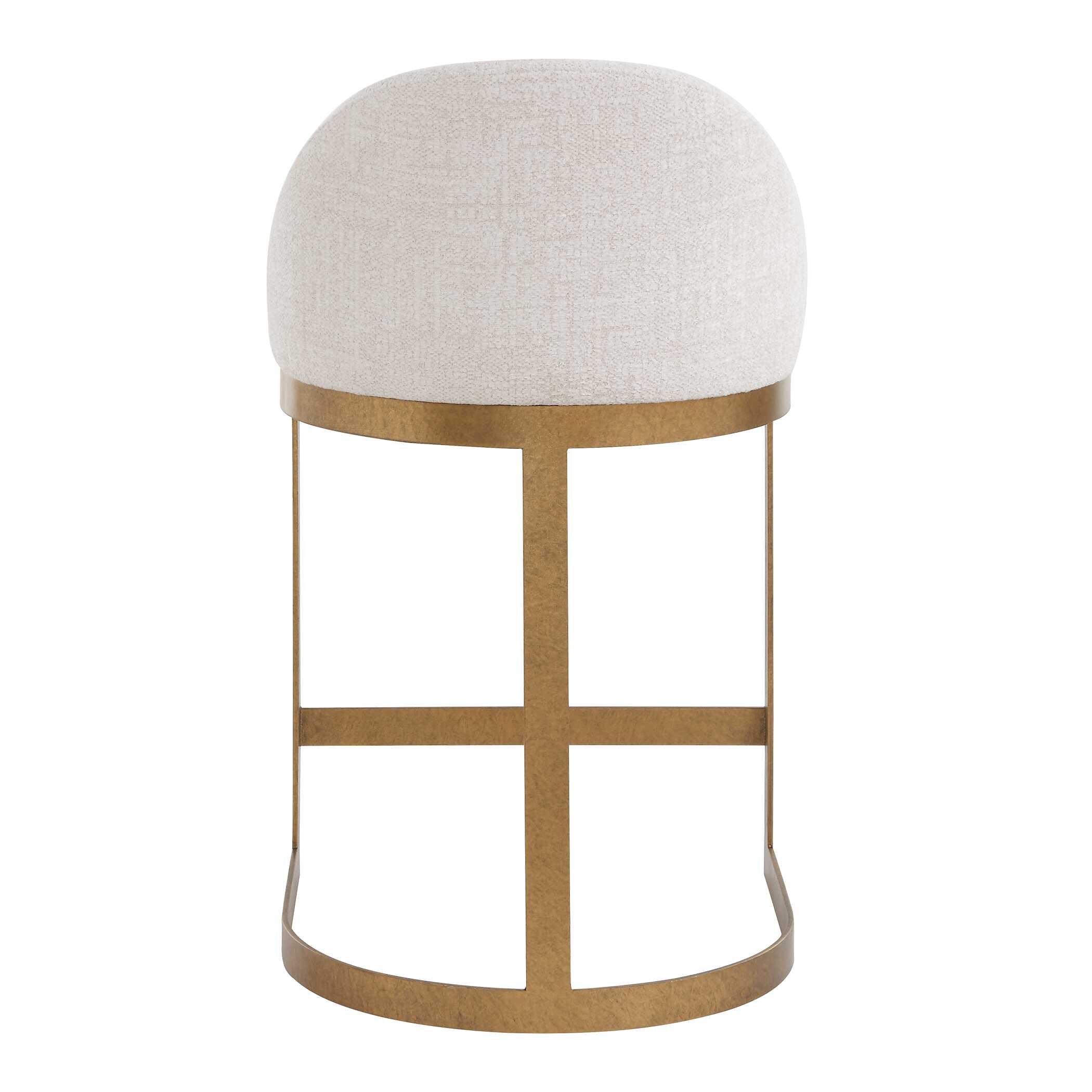 Uttermost Furniture Uttermost Ira Ivory Counter Stool