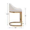 Uttermost Furniture Uttermost Ira Ivory Counter Stool