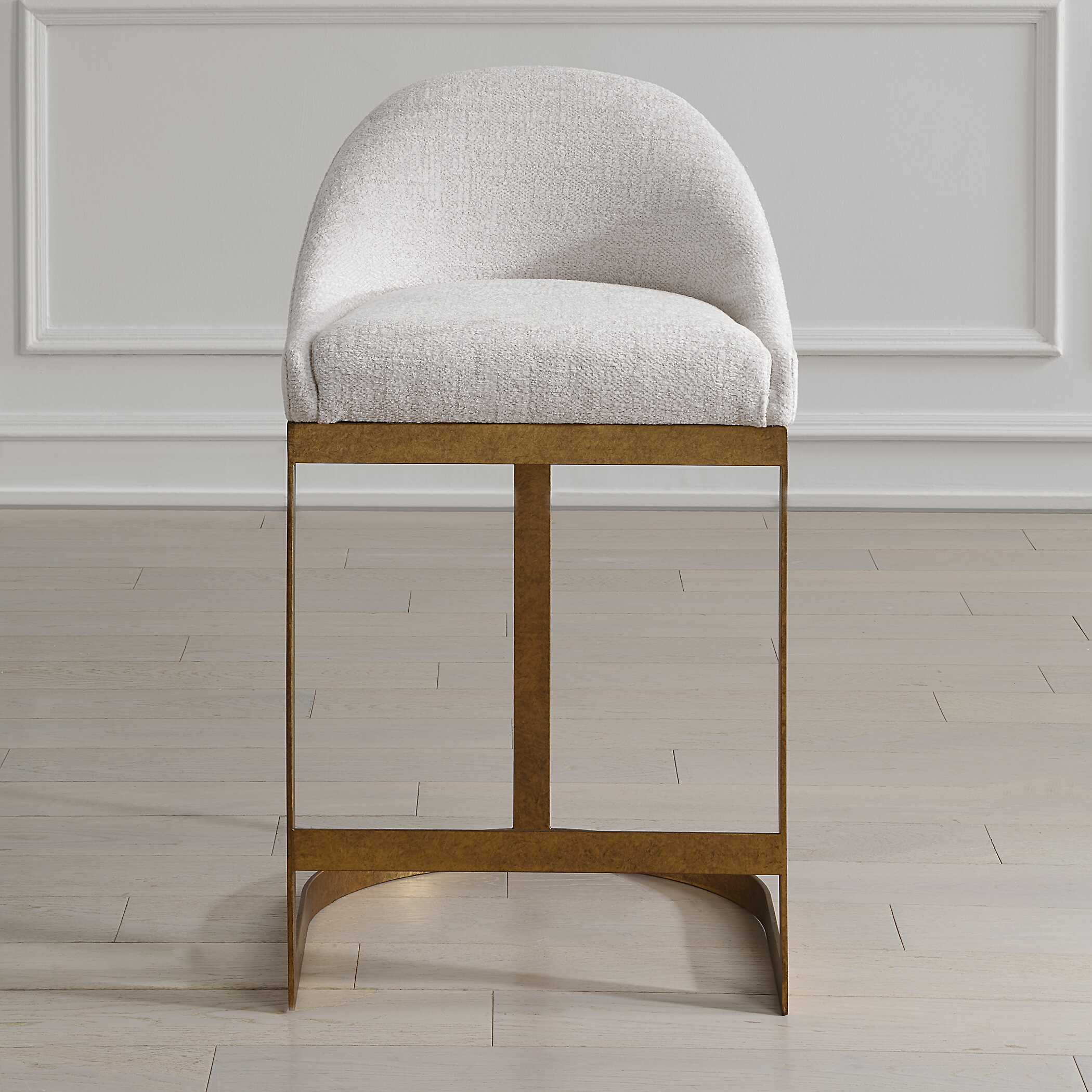 Uttermost Furniture Uttermost Ira Ivory Counter Stool