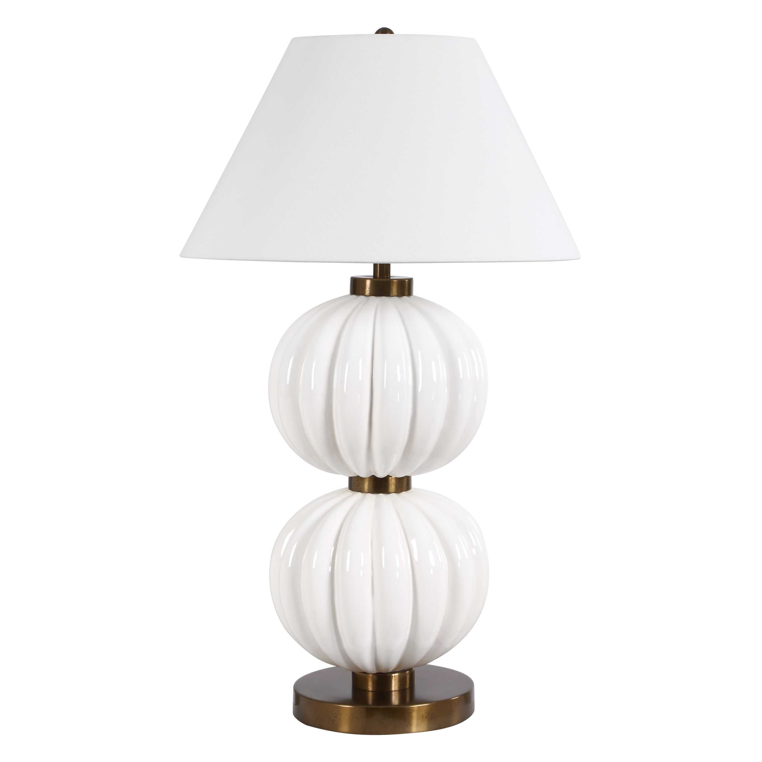 Uttermost Uttermost Irena White Sphere Table Lamp