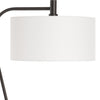 Uttermost Lighting Uttermost Irwin Curved Brass Floor Lamp