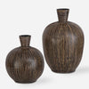 Uttermost Home Decor Uttermost Islander Black Vases S/2