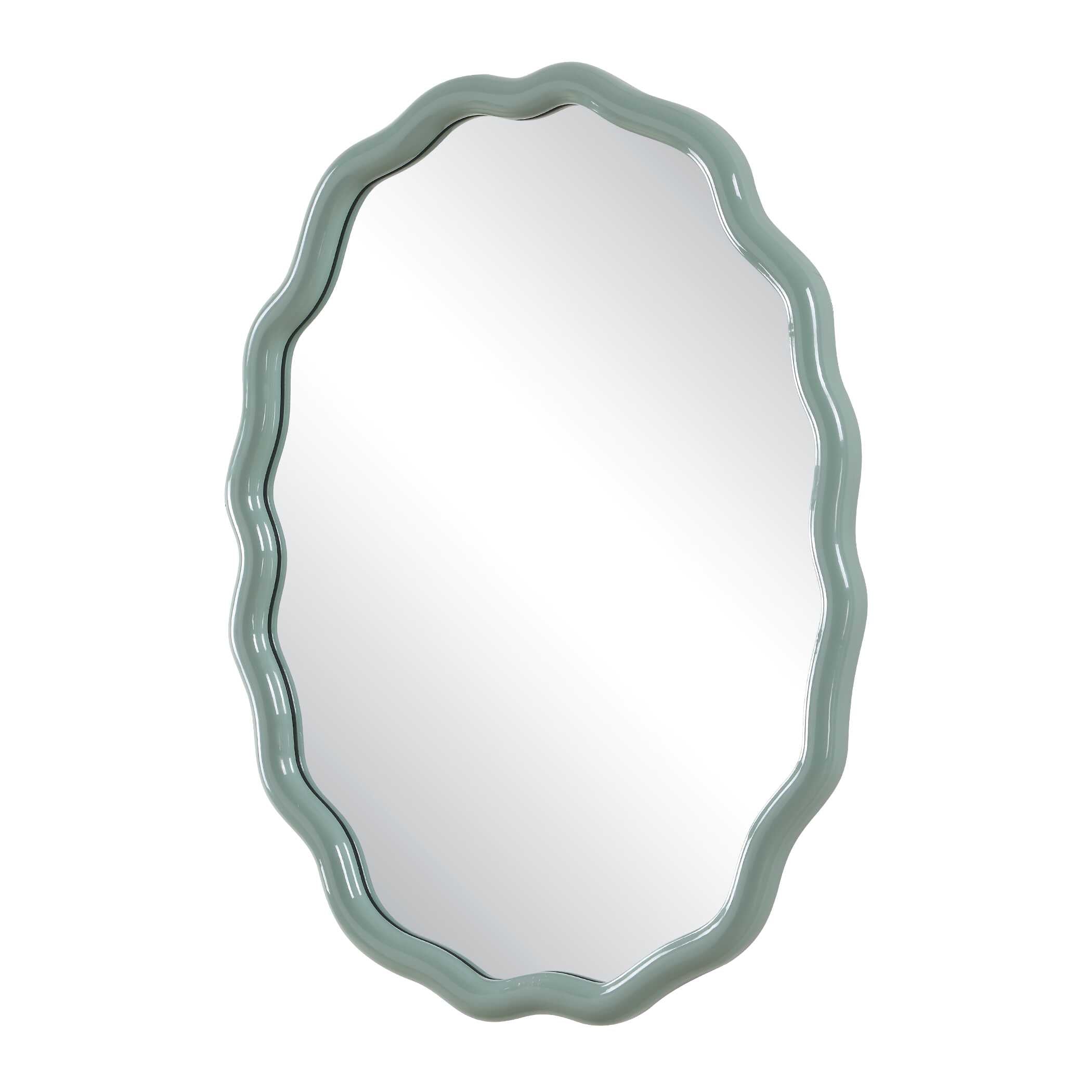 Uttermost Uttermost Isly Robin's Egg Blue Oval Mirror