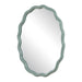 Uttermost Uttermost Isly Robin's Egg Blue Oval Mirror