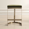 Uttermost Home Decor Uttermost Ivanna Brass Moss Counter Stool