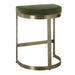 Uttermost Home Decor Uttermost Ivanna Brass Moss Counter Stool