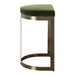 Uttermost Home Decor Uttermost Ivanna Brass Moss Counter Stool