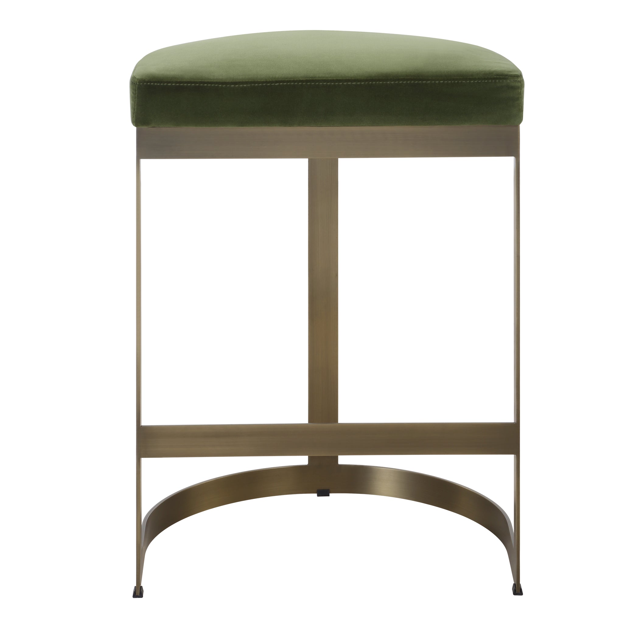 Uttermost Home Decor Uttermost Ivanna Brass Moss Counter Stool