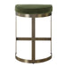 Uttermost Home Decor Uttermost Ivanna Brass Moss Counter Stool