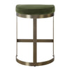 Uttermost Home Decor Uttermost Ivanna Brass Moss Counter Stool