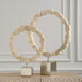 Uttermost Home Decor Uttermost Ivory Fusion Stone Rings, S/2