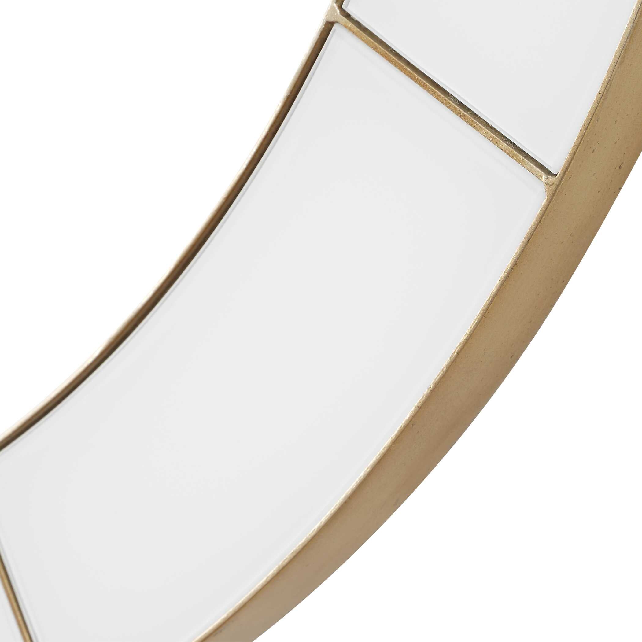 Uttermost Home Decor Uttermost Ivory Halo Minimalist Wall Clock