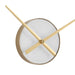 Uttermost Home Decor Uttermost Ivory Halo Minimalist Wall Clock