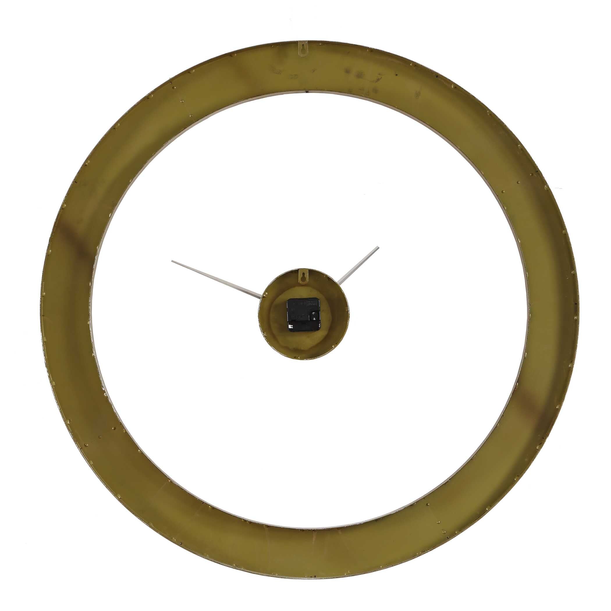 Uttermost Home Decor Uttermost Ivory Halo Minimalist Wall Clock