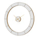 Uttermost Home Decor Uttermost Ivory Halo Minimalist Wall Clock