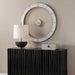 Uttermost Home Decor Uttermost Ivory Halo Minimalist Wall Clock