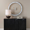 Uttermost Home Decor Uttermost Ivory Halo Minimalist Wall Clock