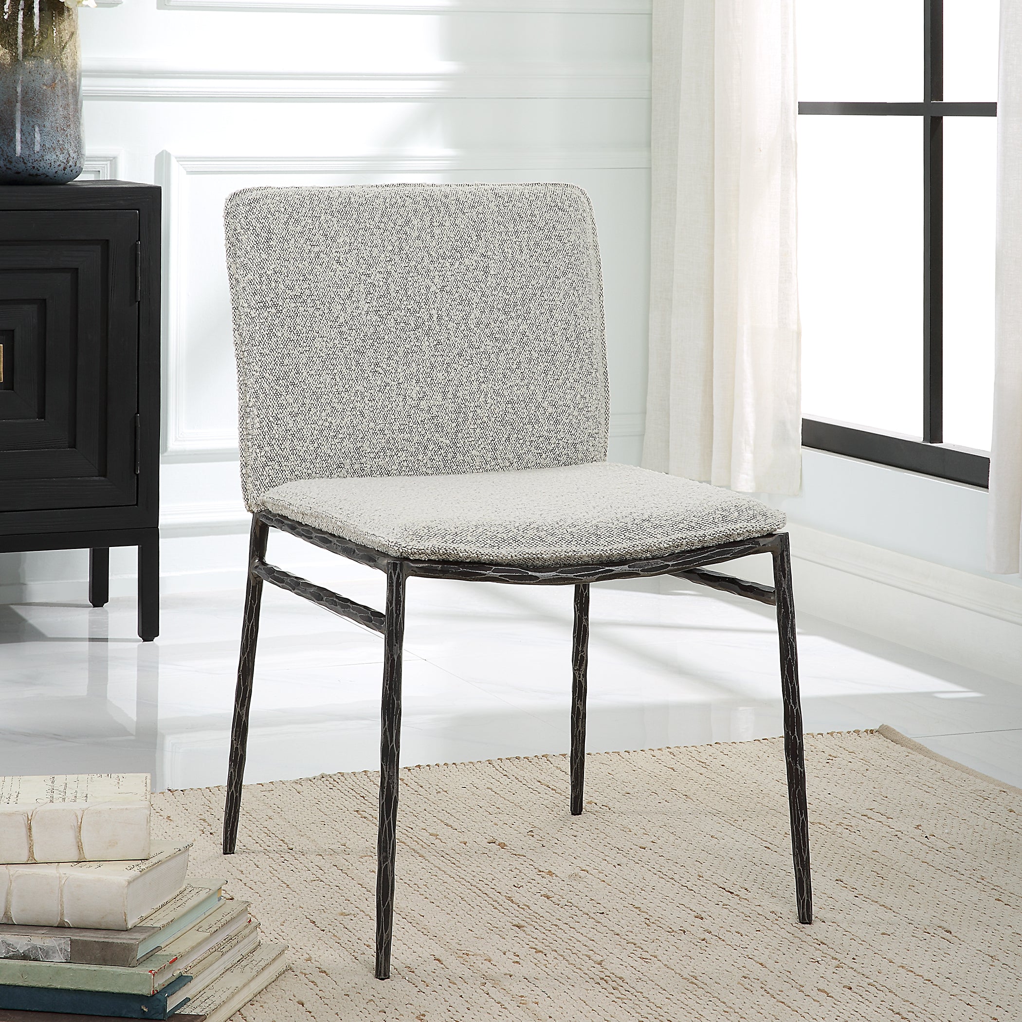 Uttermost Home Motor Freight - To be Quoted Uttermost Jacobsen Gray Dining Chair