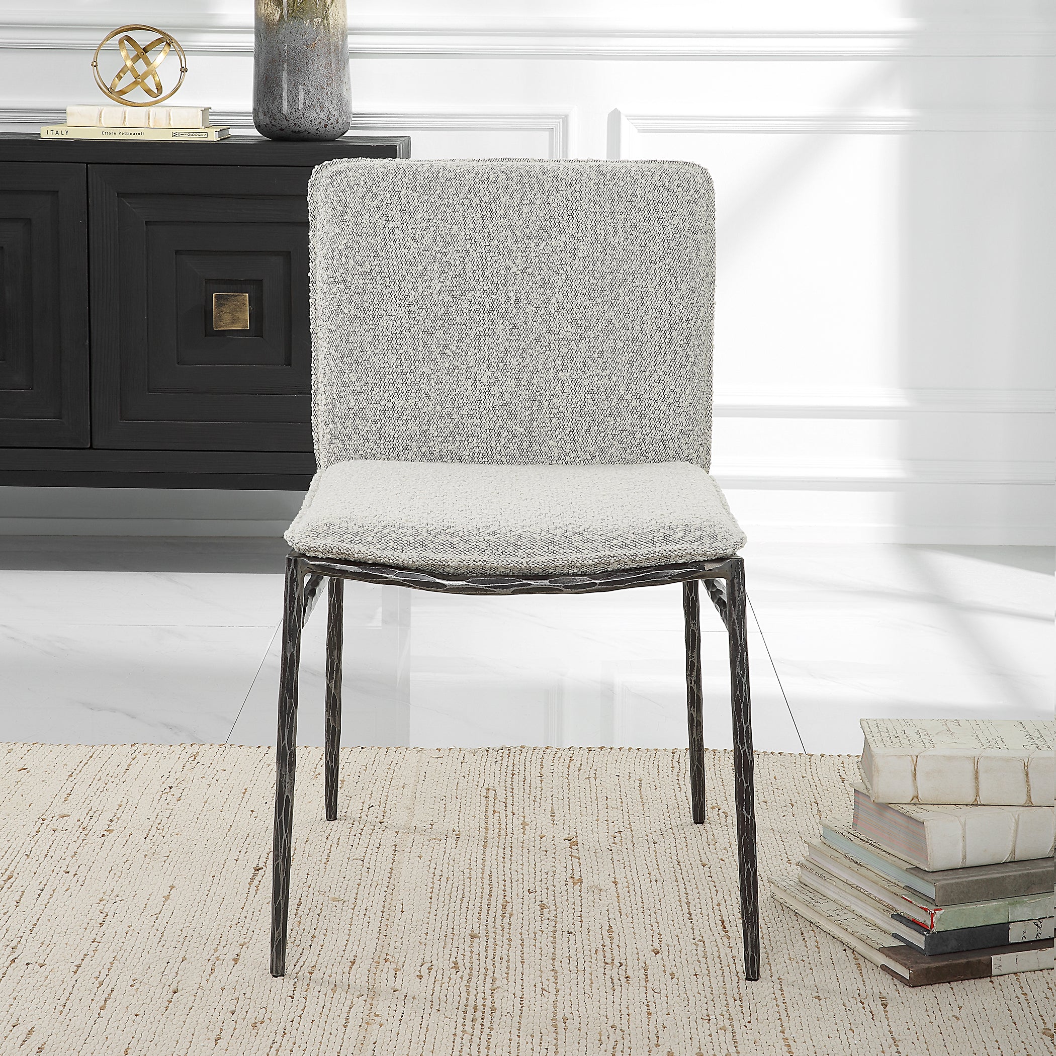 Uttermost Home Motor Freight - To be Quoted Uttermost Jacobsen Gray Dining Chair