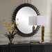 Uttermost Home Decor Uttermost Jael Round Iron Bands Mirror