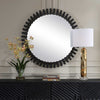 Uttermost Home Decor Uttermost Jael Round Iron Bands Mirror