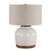 Uttermost Lighting Uttermost Jarret Glaze White Table Lamp