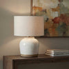 Uttermost Lighting Uttermost Jarret Glaze White Table Lamp