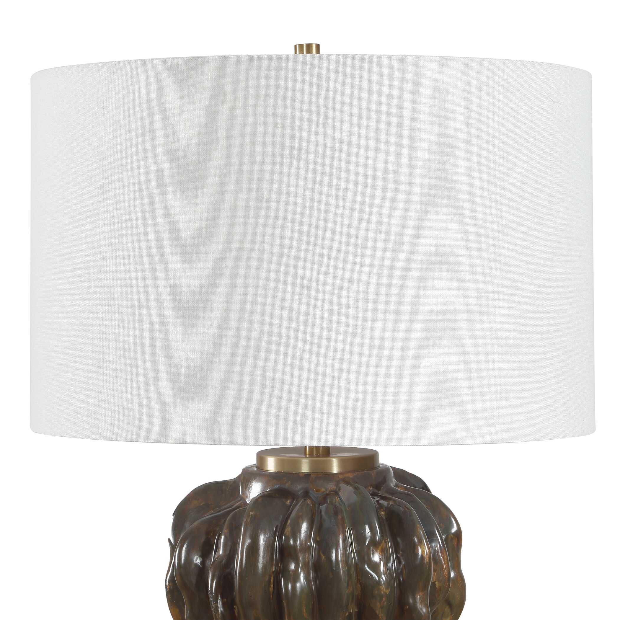 Uttermost Lighting Uttermost Jaudon Stacked Bronze Table Lamp