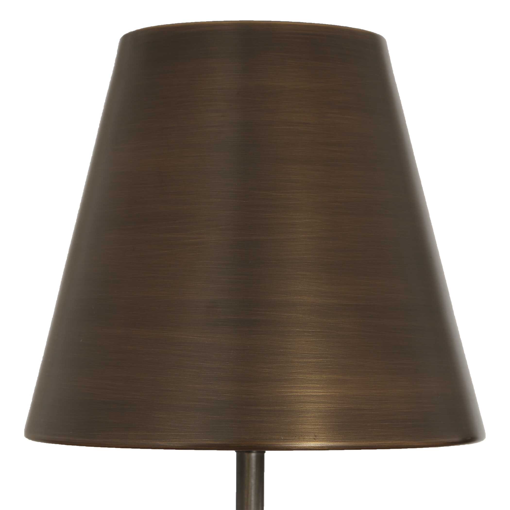 Uttermost Lighting Uttermost Jaycee Dark Travertine Buffet Lamp