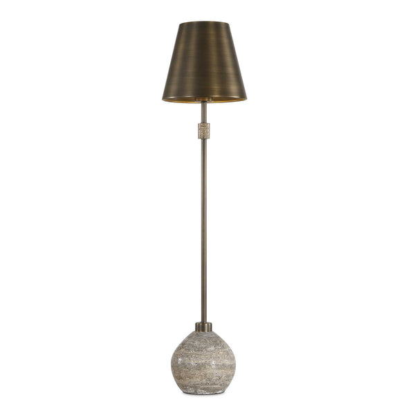 Uttermost Lighting Uttermost Jaycee Dark Travertine Buffet Lamp